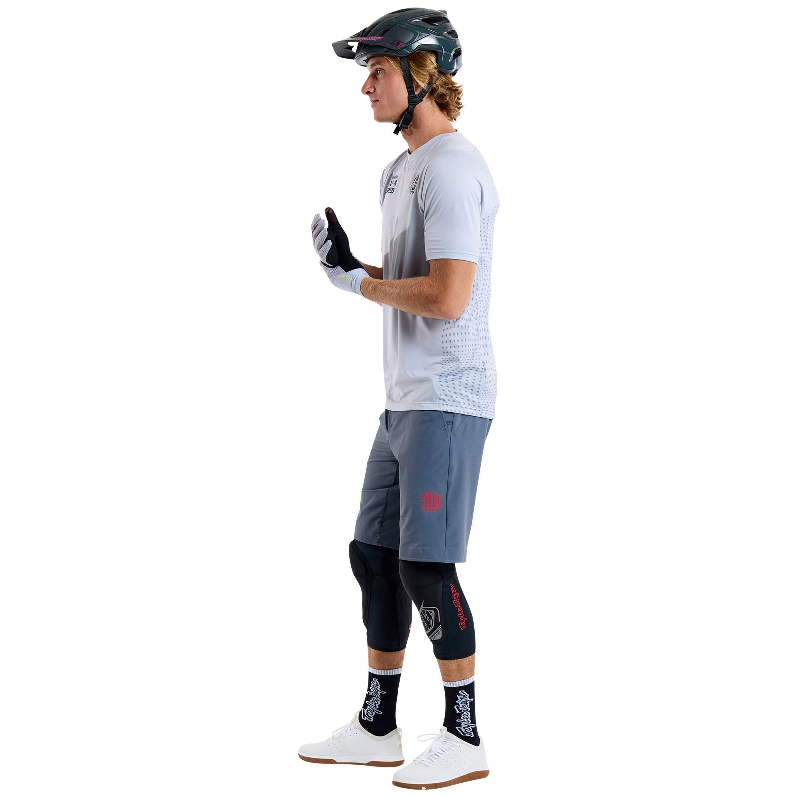 TLD Skyline Kurzarm-Trikot Radioscape, Dunstgrau