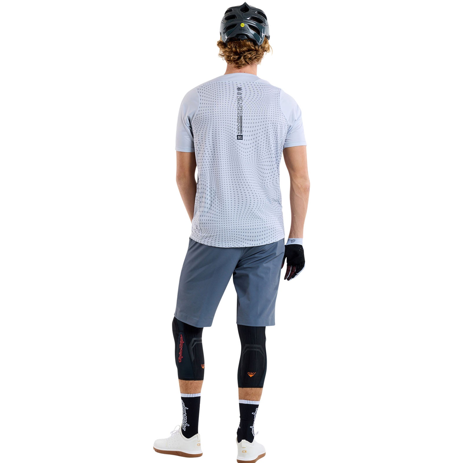TLD Skyline Kurzarm-Trikot Radioscape, Dunstgrau