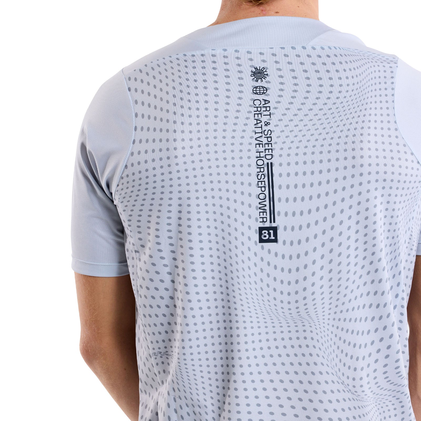 TLD Skyline Kurzarm-Trikot Radioscape, Dunstgrau