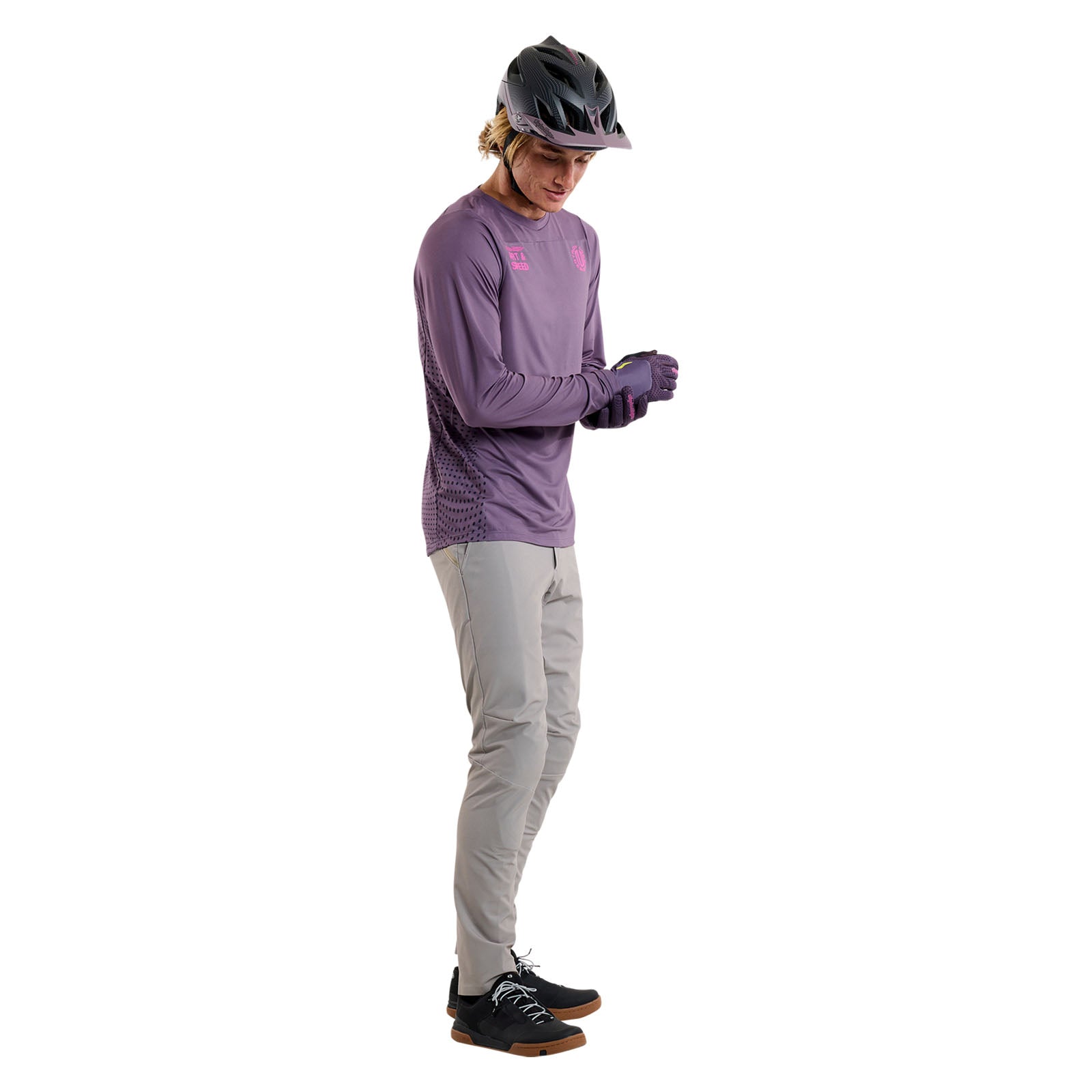 TLD Skyline Langarm-Trikot Radioscape, Tief Violett