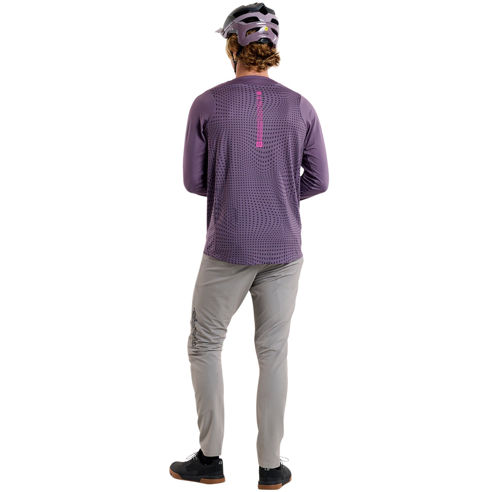 TLD Skyline Langarm-Trikot Radioscape, Tief Violett