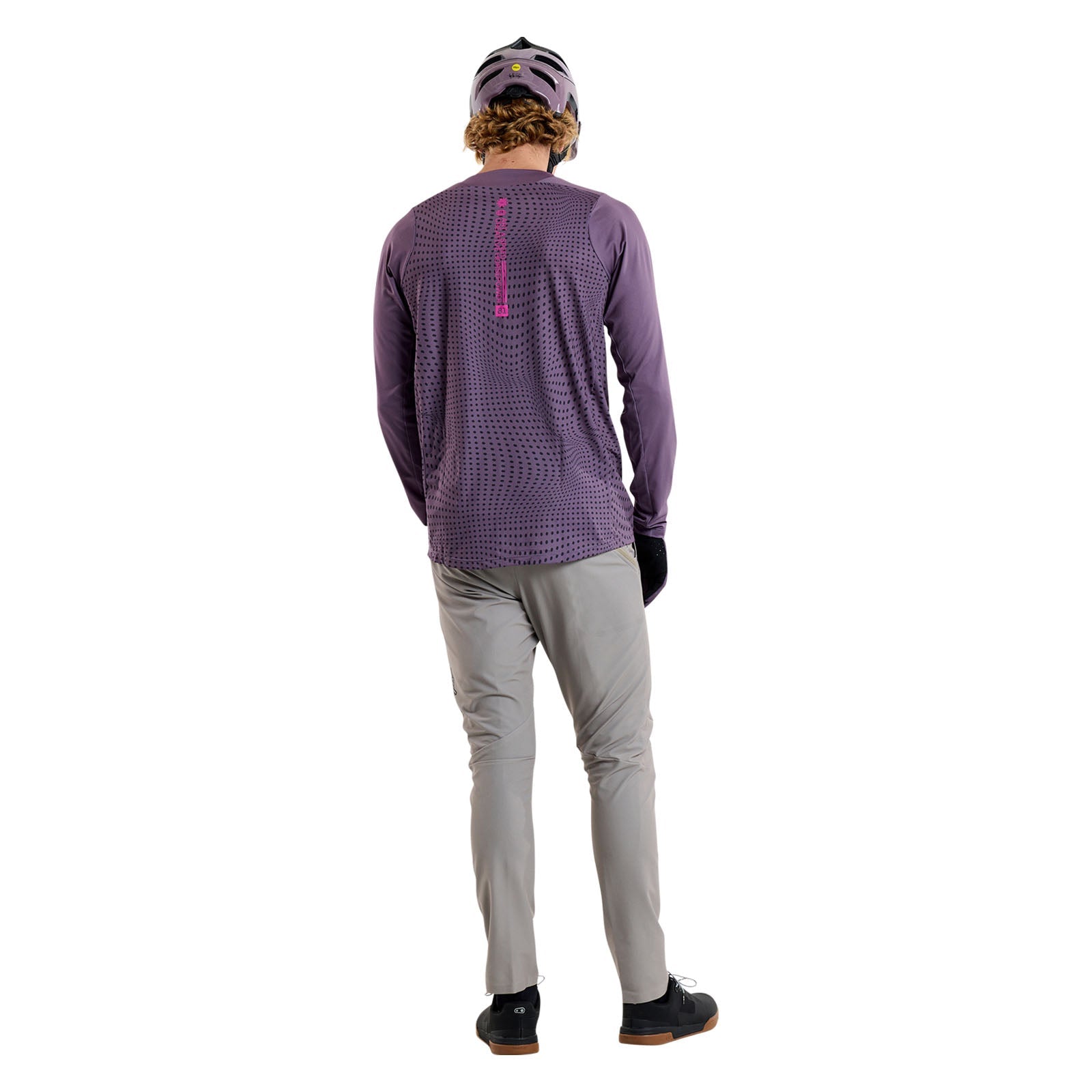 TLD Skyline Langarm-Trikot Radioscape, Tief Violett