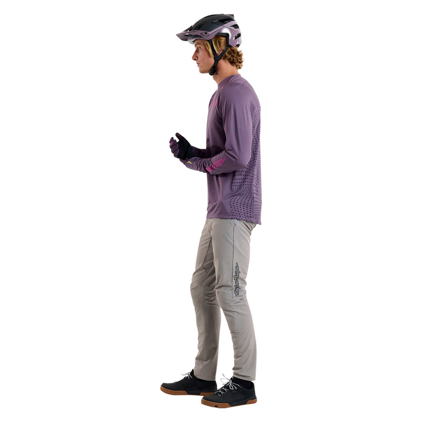 TLD Skyline Langarm-Trikot Radioscape, Tief Violett