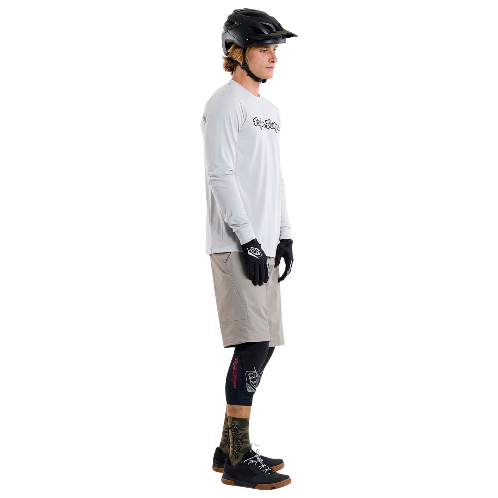 TLD Skyline Langarm-Trikot Radioscape, Dunstgrau