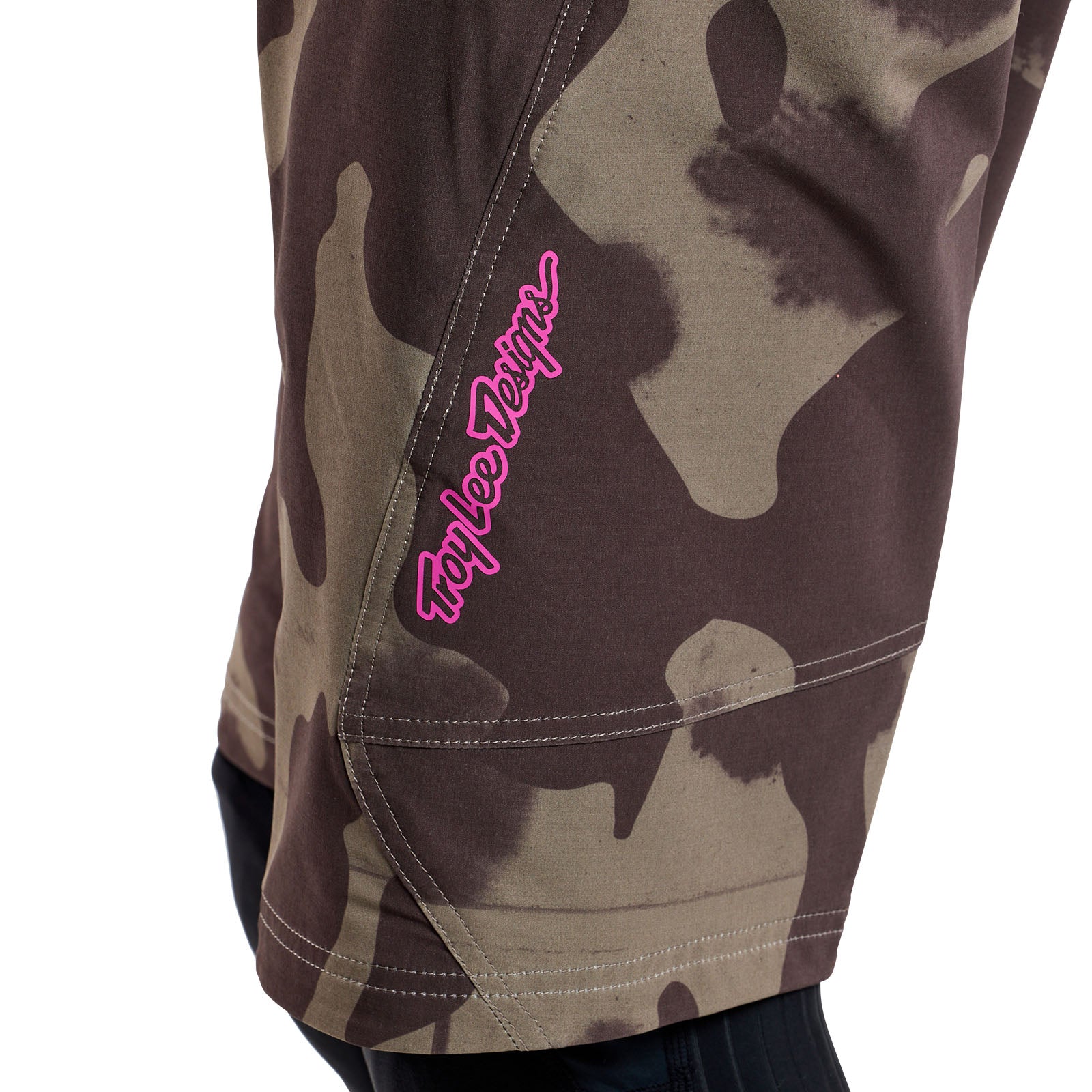 TLD Skyline Shorts mit Liner Scrubland, Olivgrün
