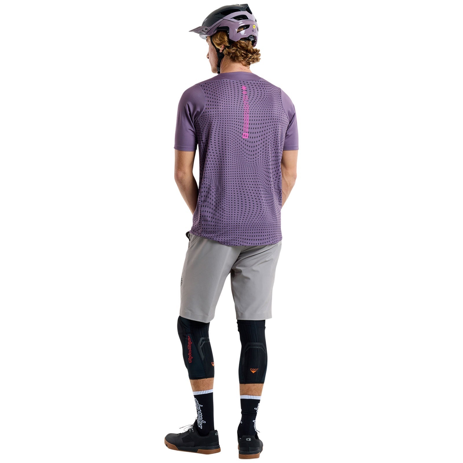 TLD Skyline Kurzarm-Trikot Radioscape, Tief Violett