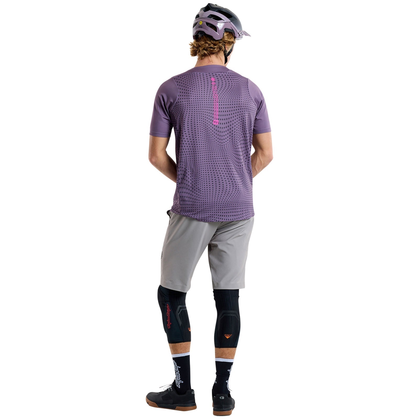 TLD Skyline Kurzarm-Trikot Radioscape, Tief Violett