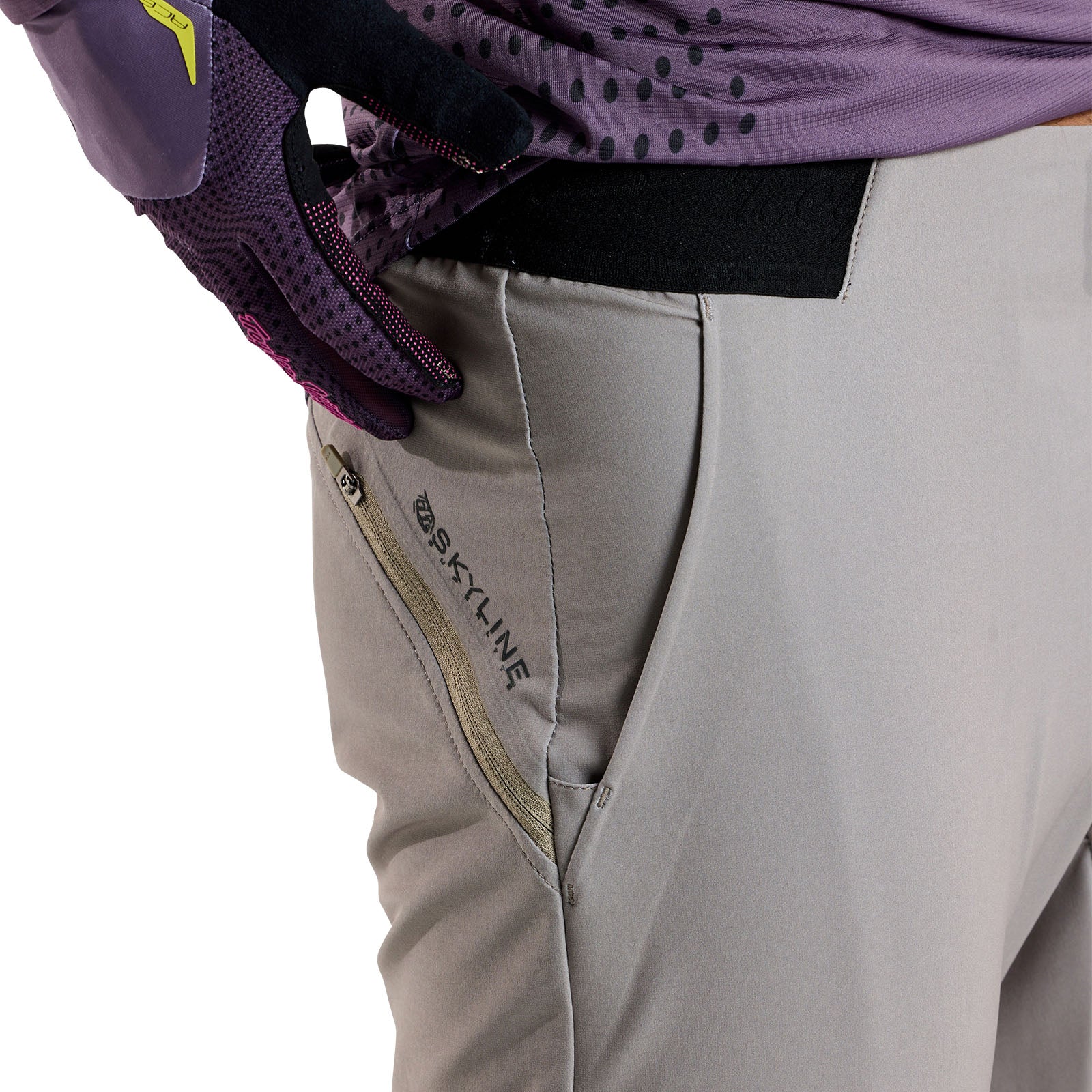 TLD Skyline Superlyte-Hose Mono, Holzbraun