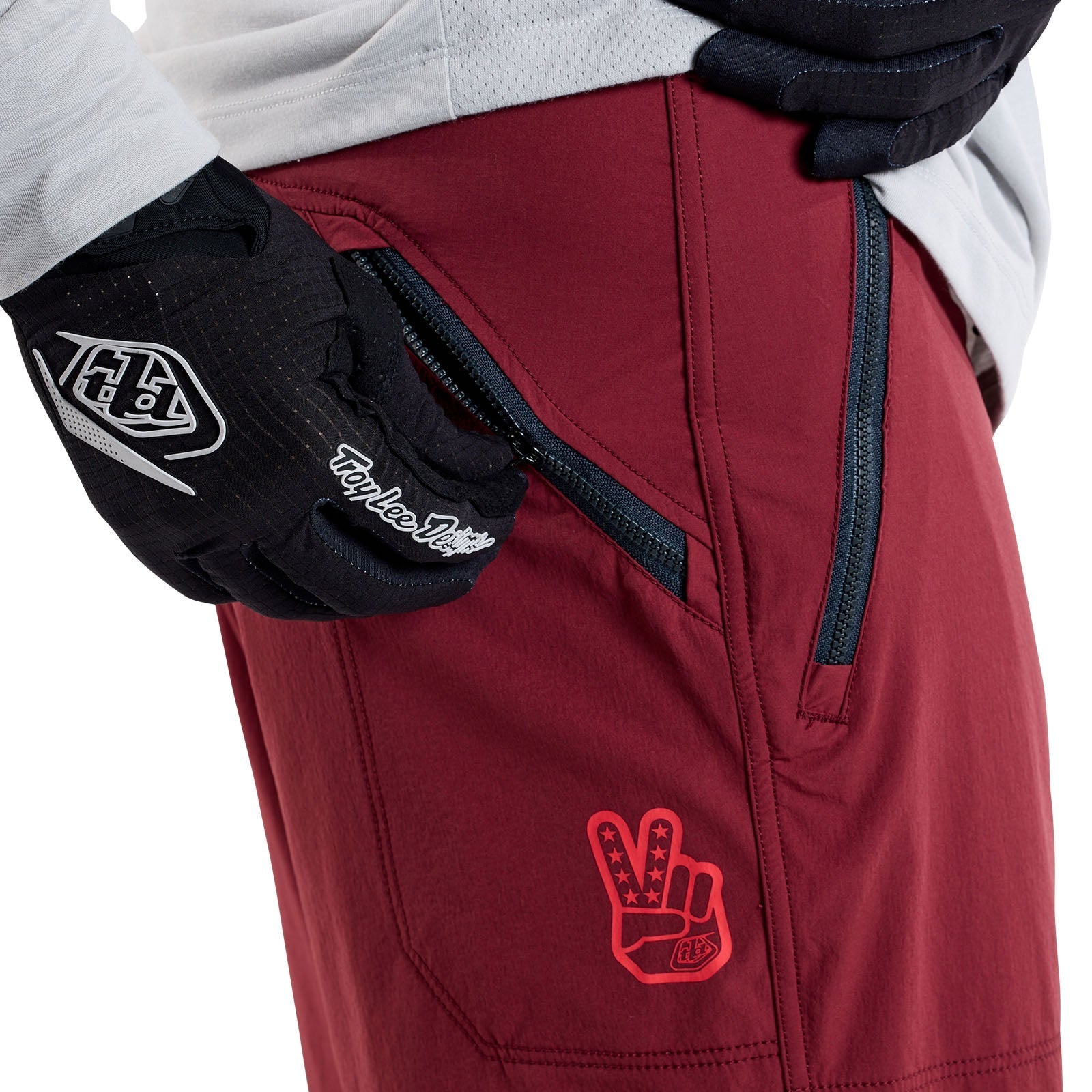 TLD Skyline Trail-Shorts Shell Mono, Ochsenblut