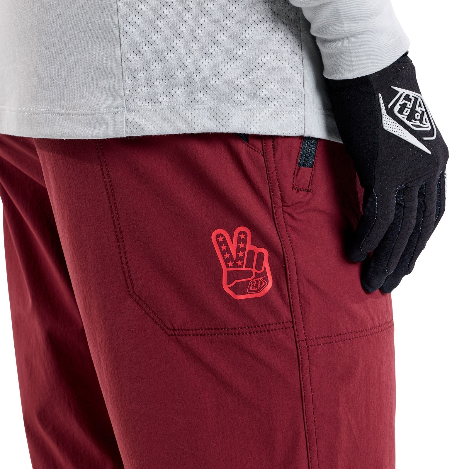 TLD Skyline Trail-Shorts Shell Mono, Ochsenblut