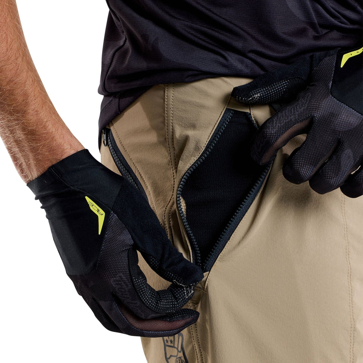 TLD Skyline Trail-Shorts Shell Mono, Holzbraun