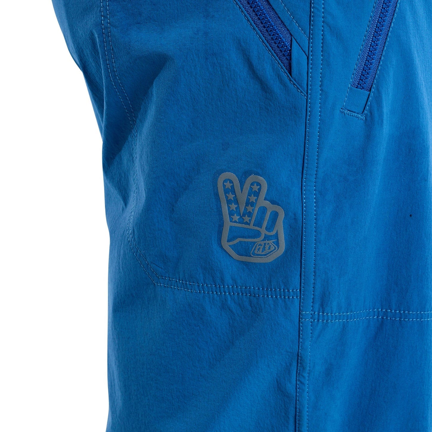 TLD Skyline Trail-Shorts mit Liner Washed Out, Kobaltblau