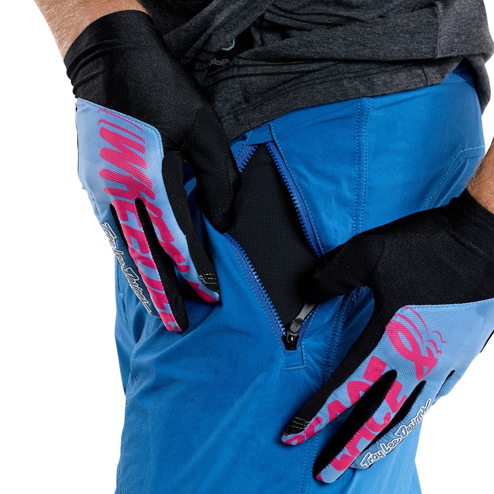 TLD Skyline Trail-Shorts Shell Washed Out, Kobaltblau