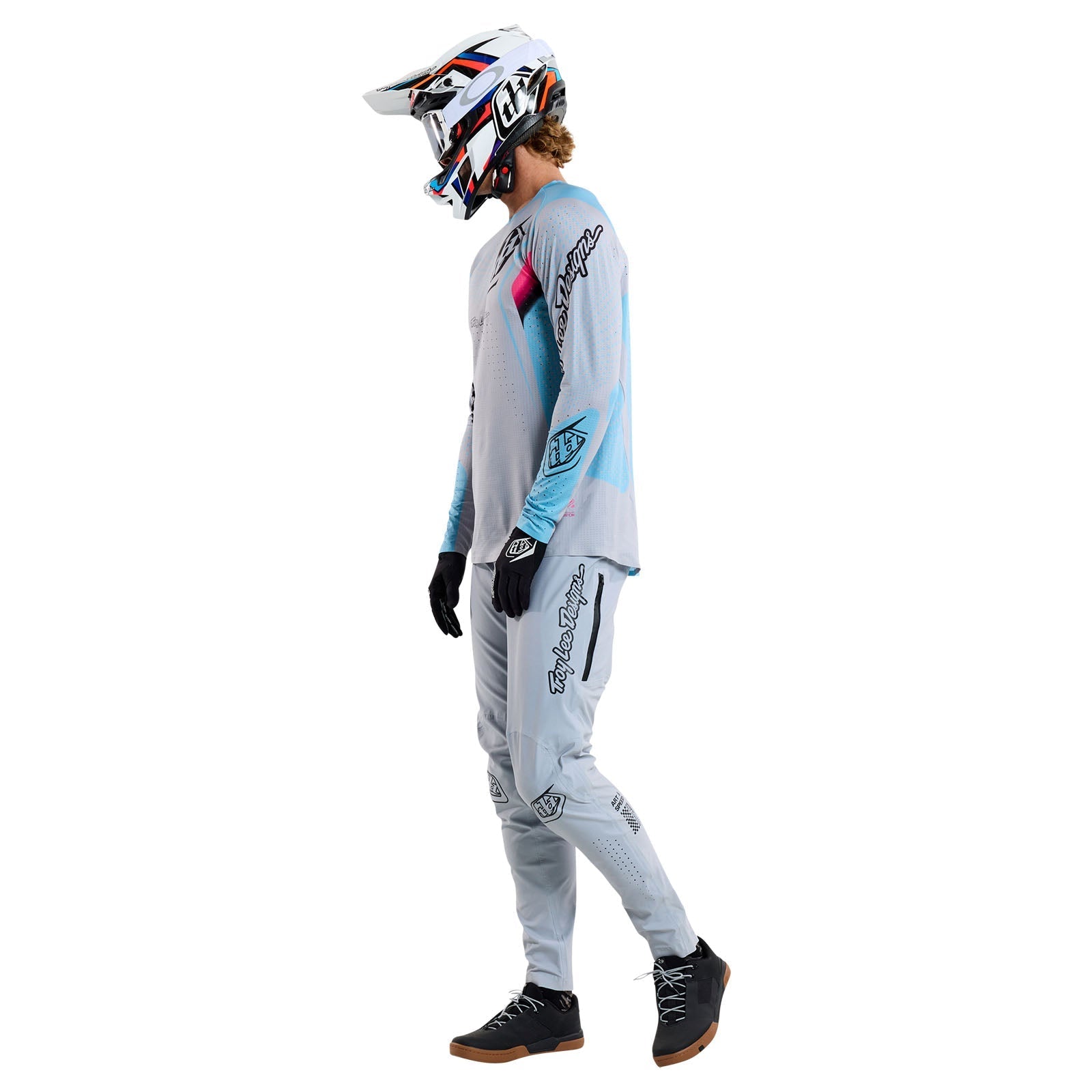 TLD Sprint Ultra-Trikot Optic, Dunstgrau