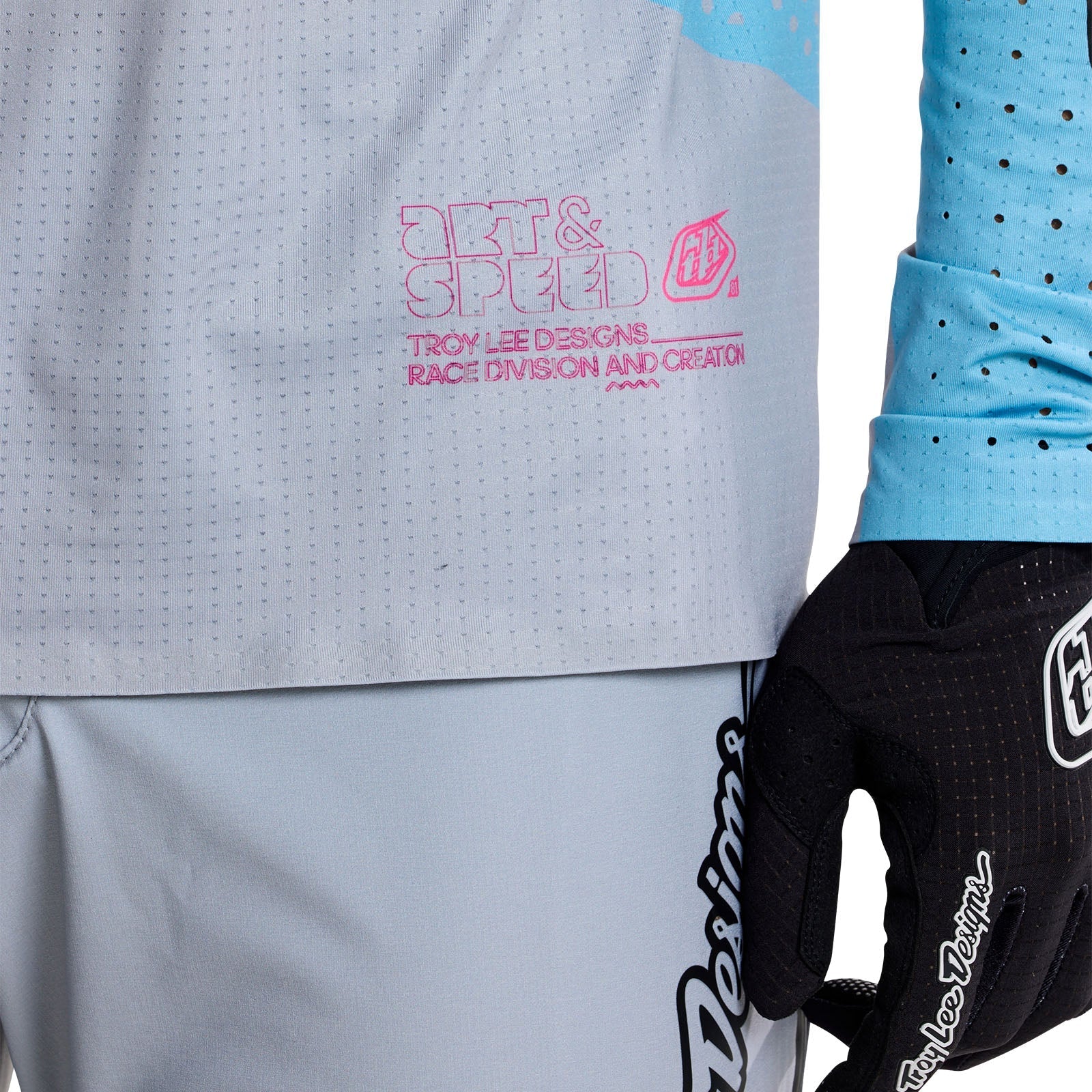 TLD Sprint Ultra-Trikot Optic, Dunstgrau