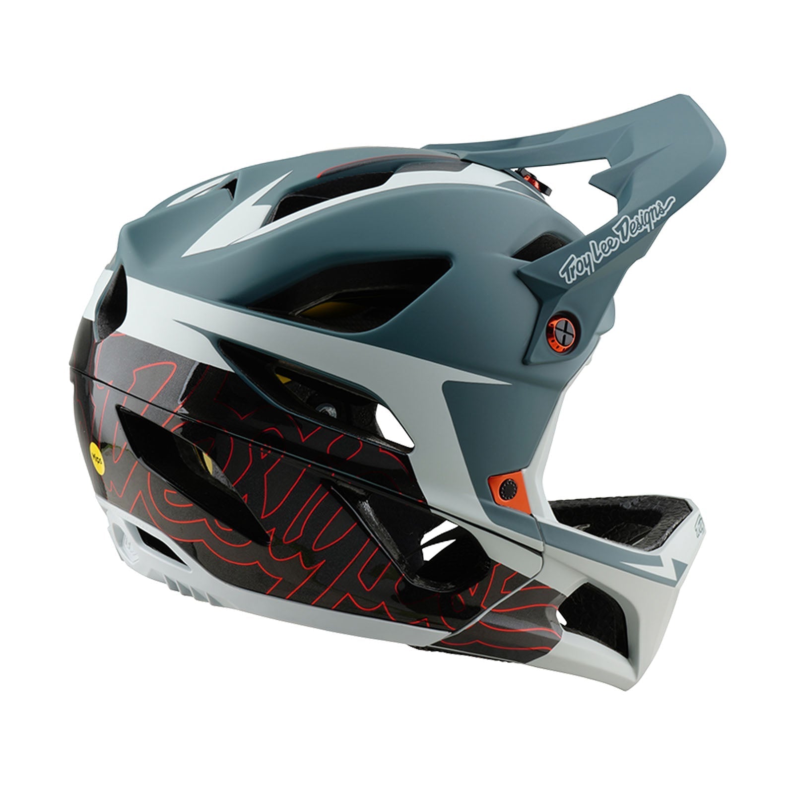 TLD Stage-Helm mit MIPS Neauwave, Rauchgrau