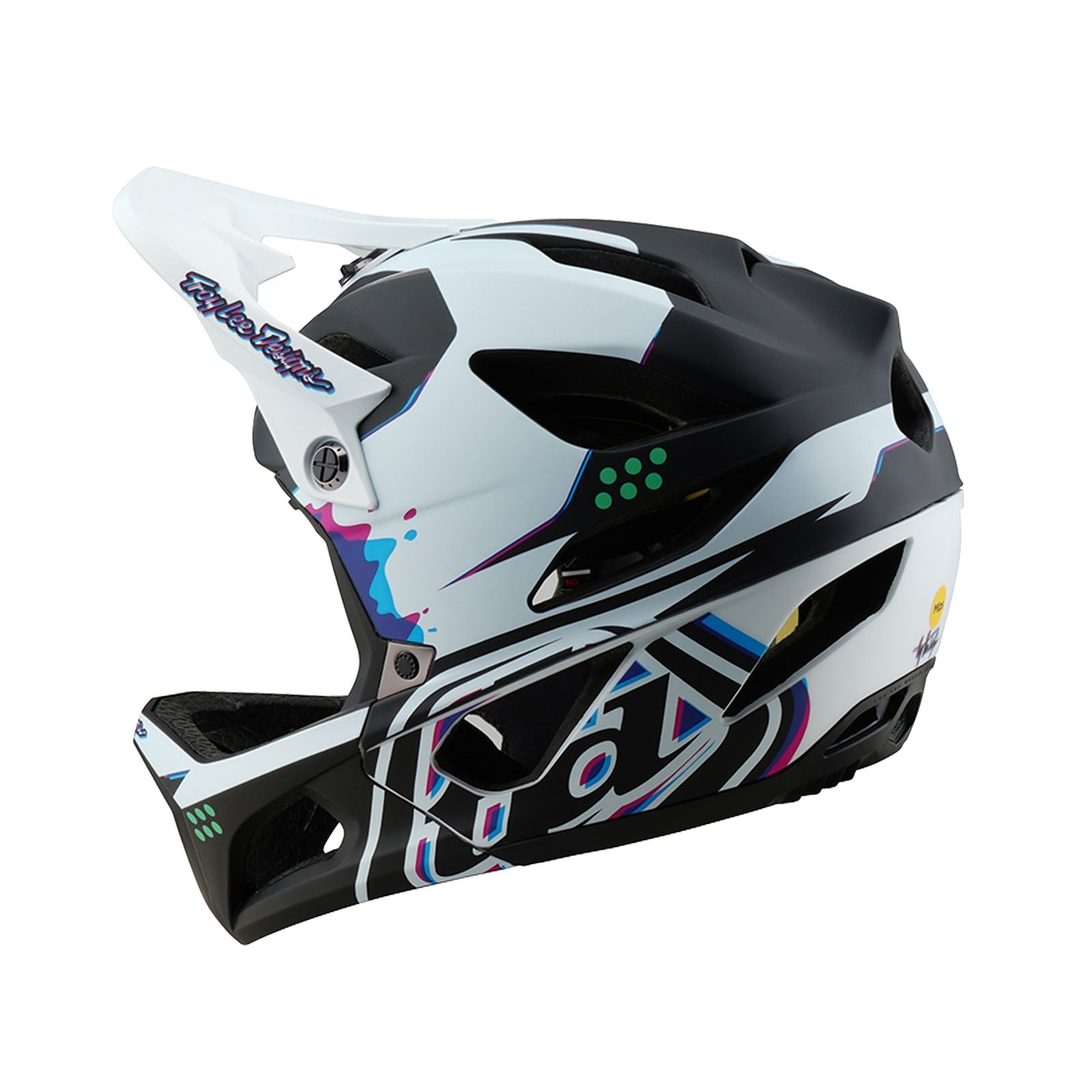 TLD Stage-Helm mit MIPS Trooper, Weiß