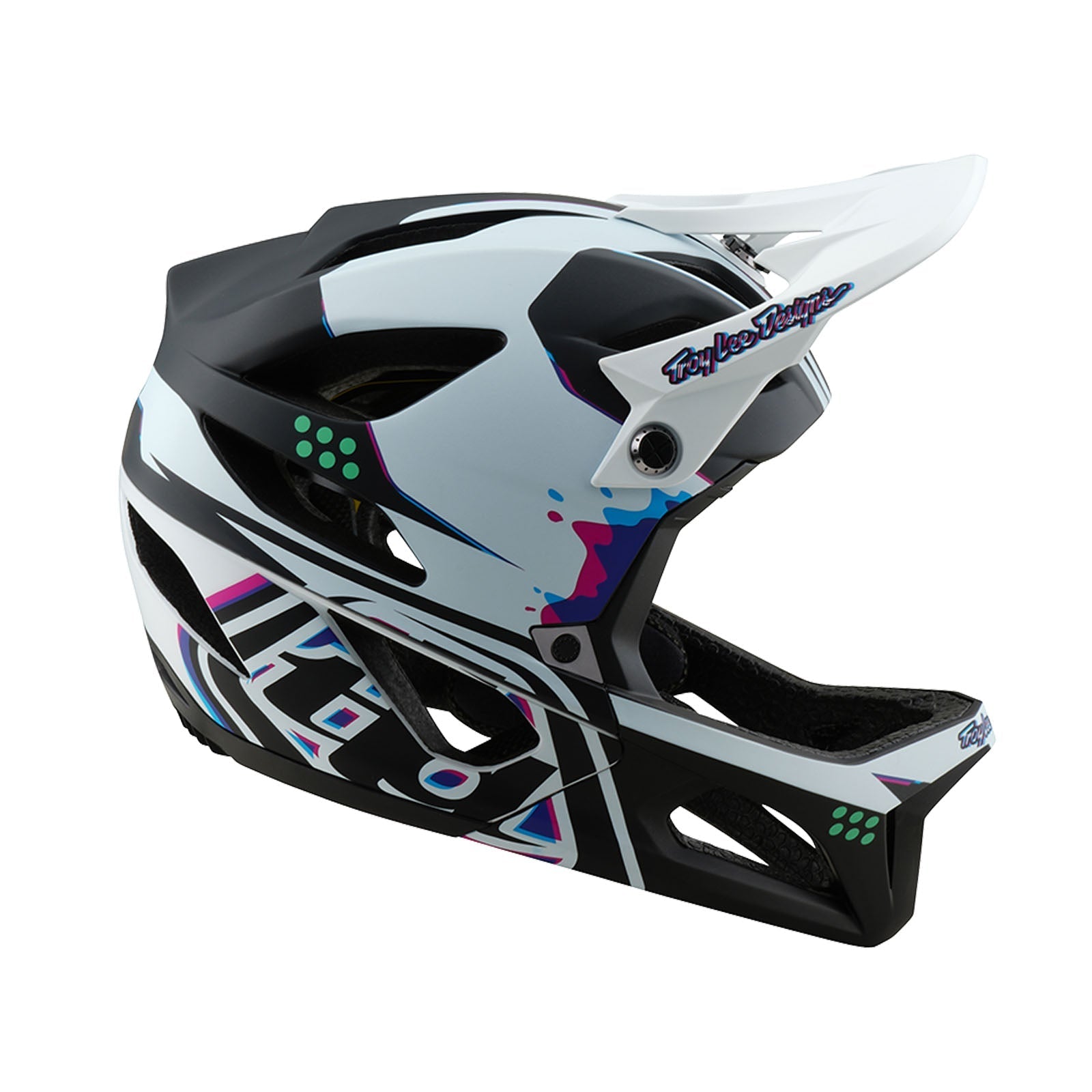 TLD Stage-Helm mit MIPS Trooper, Weiß