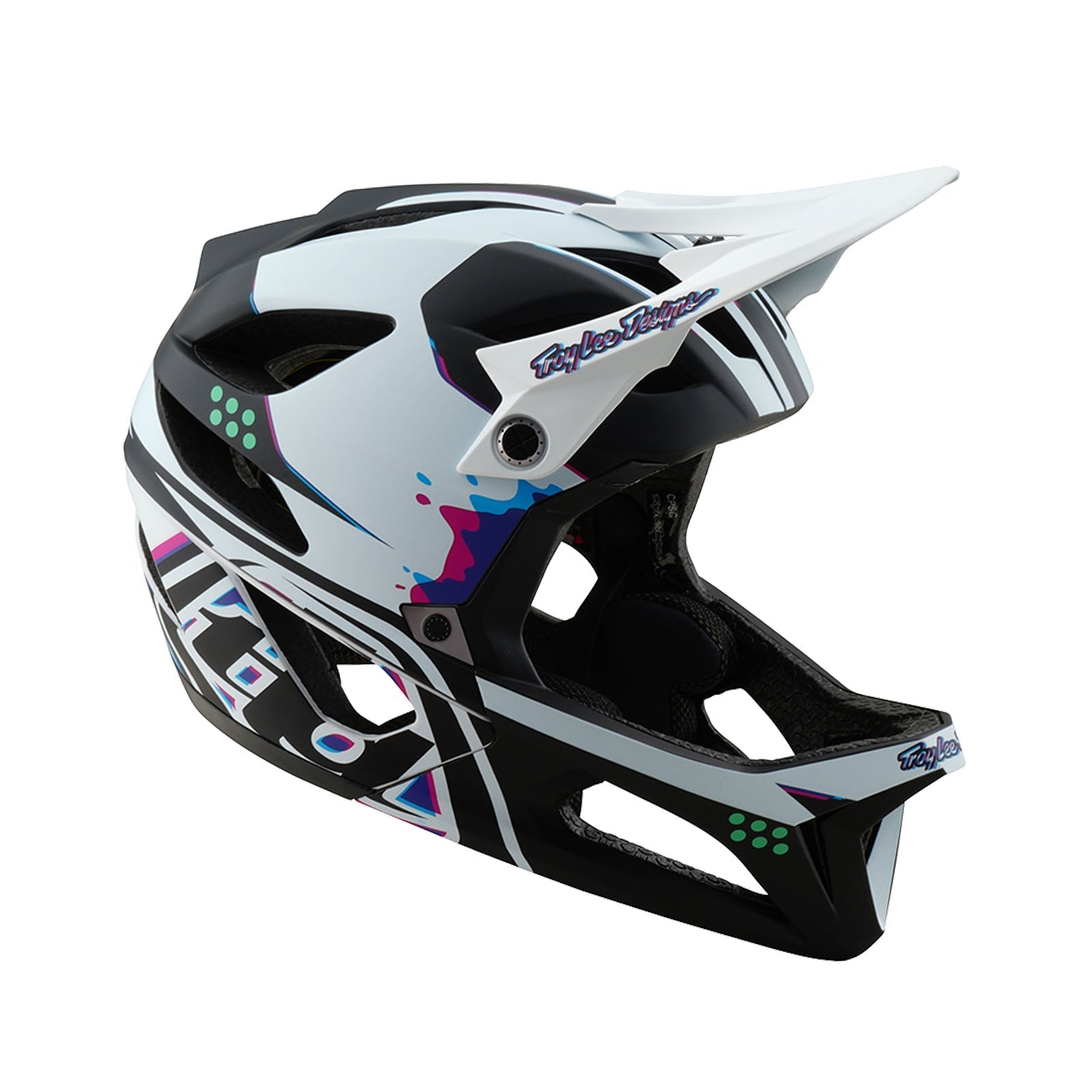 TLD Stage-Helm mit MIPS Trooper, Weiß