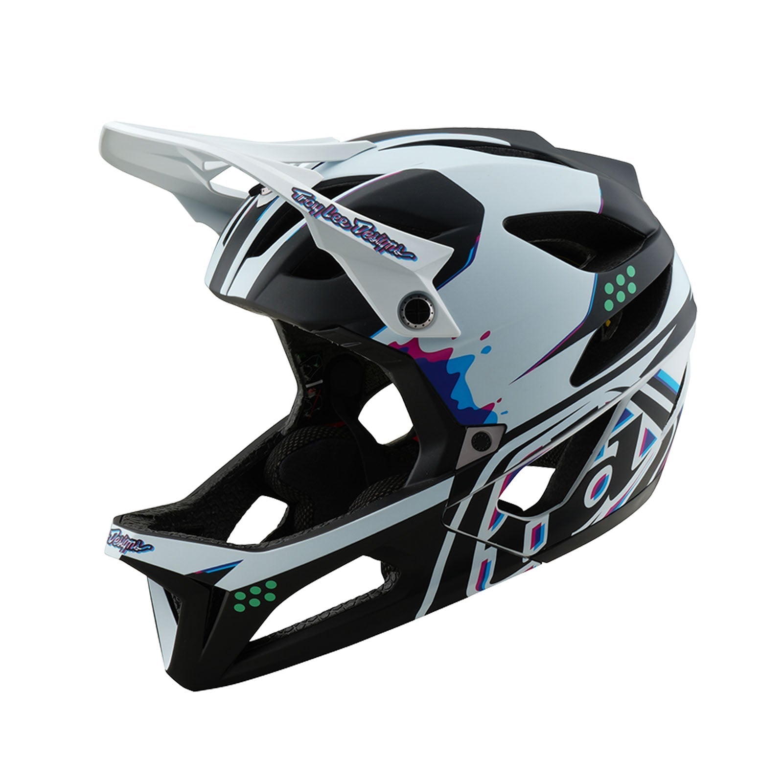 TLD Stage-Helm mit MIPS Trooper, Weiß