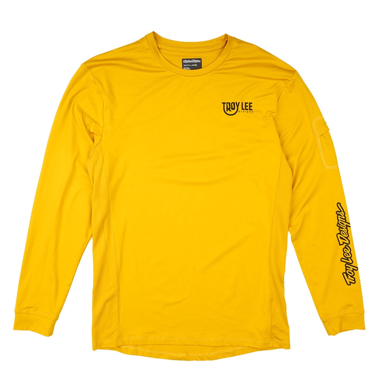 TLD Ruckus Fahr-Langarm-T-Shirt für Kinder Eyez, Safran