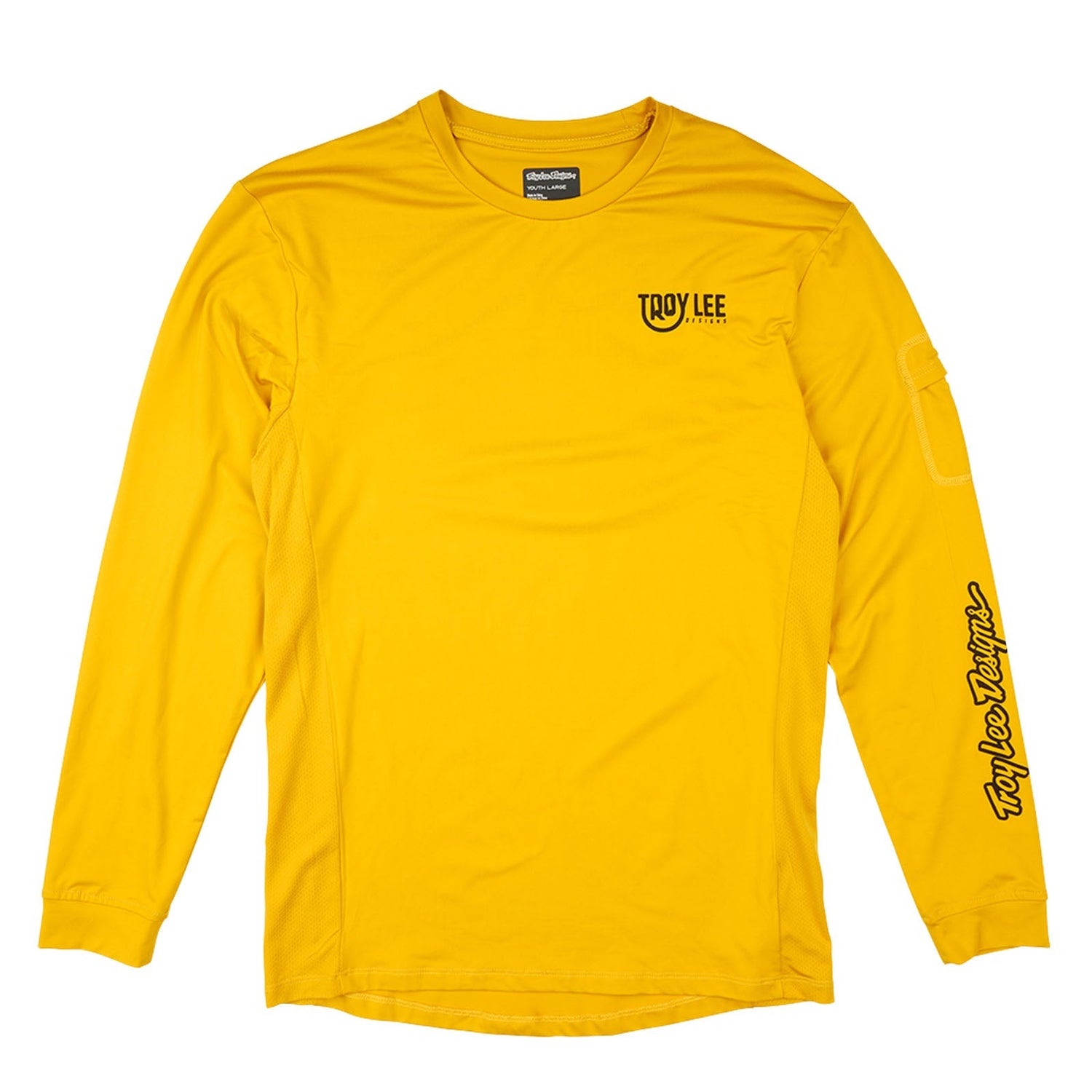 TLD Ruckus Fahr-Langarm-T-Shirt für Kinder Eyez, Safran