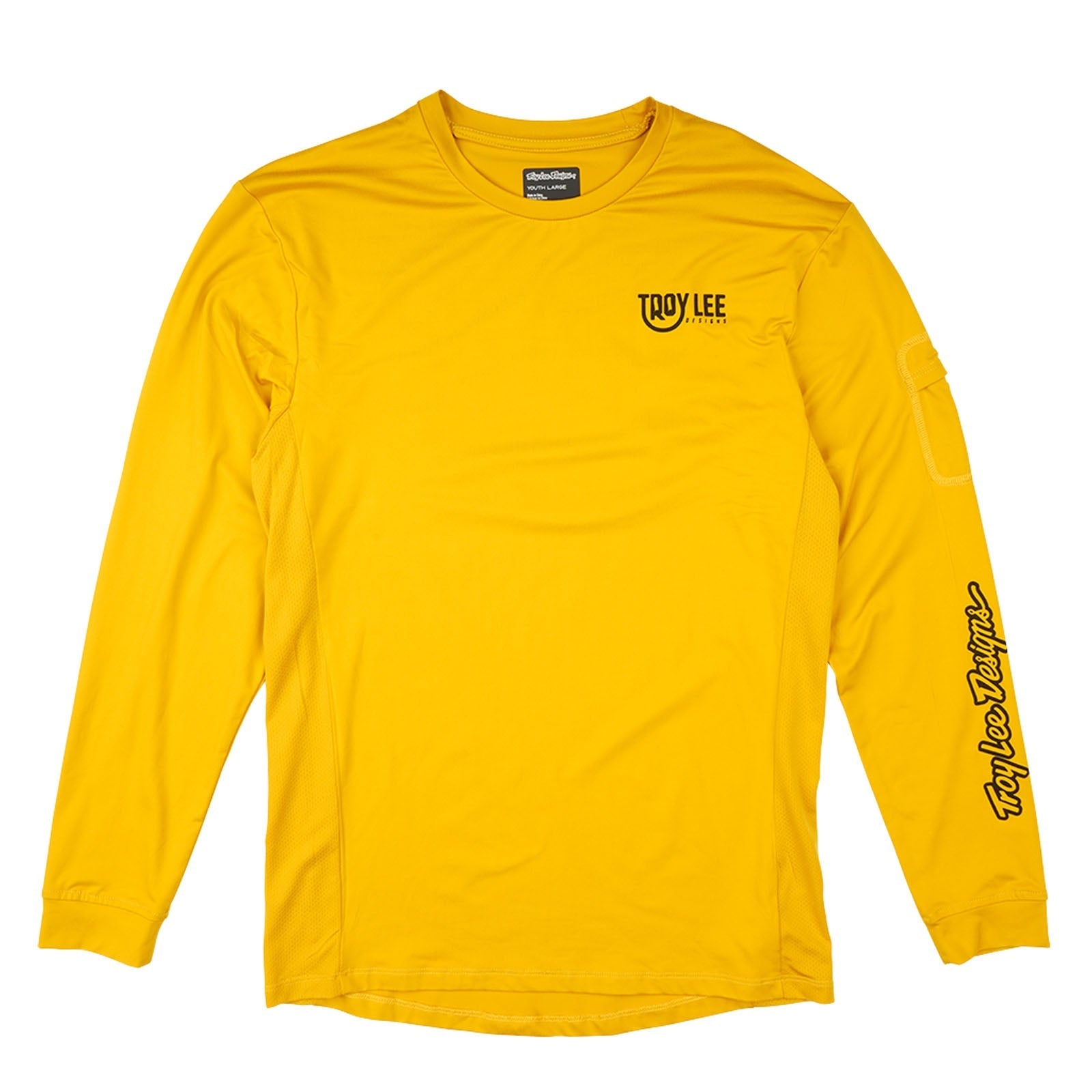 TLD Ruckus Fahr-Langarm-T-Shirt für Kinder Eyez, Safran