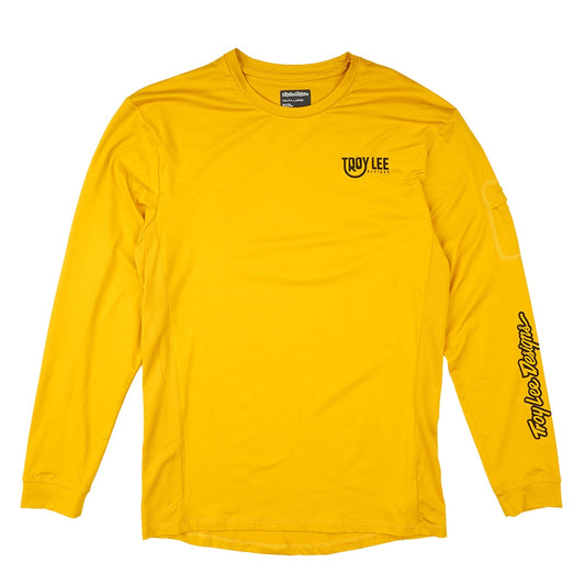TLD Ruckus Fahr-Langarm-T-Shirt für Kinder Eyez, Safran