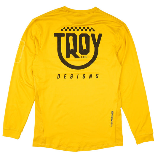 TLD Ruckus Fahr-Langarm-T-Shirt für Kinder Eyez, Safran