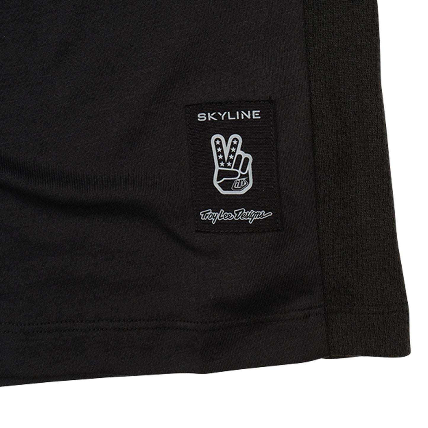 TLD Skyline Fahr-Langarm-T-Shirt für Kinder Signature, Schwarz