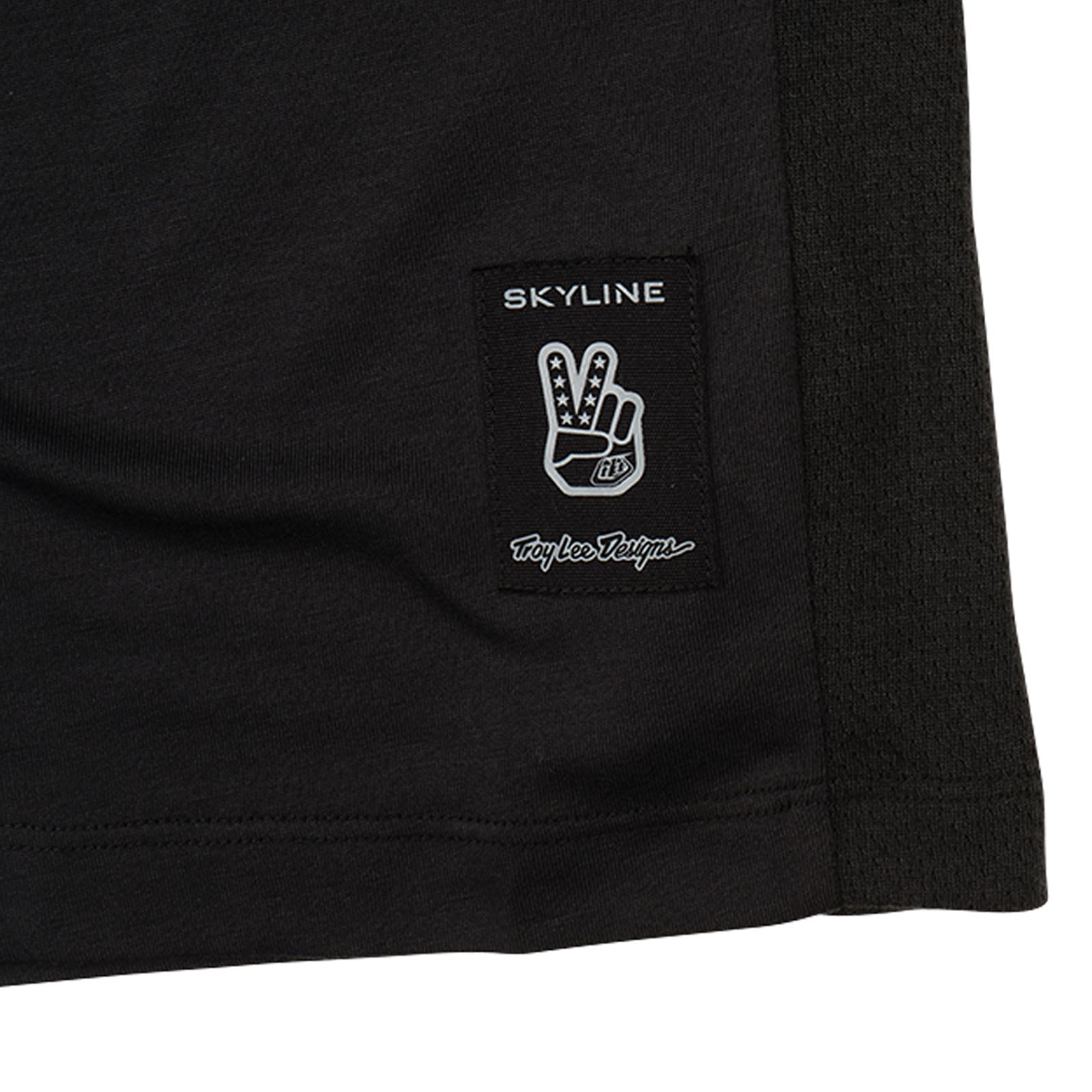 TLD Skyline Fahr-Langarm-T-Shirt für Kinder Signature, Schwarz