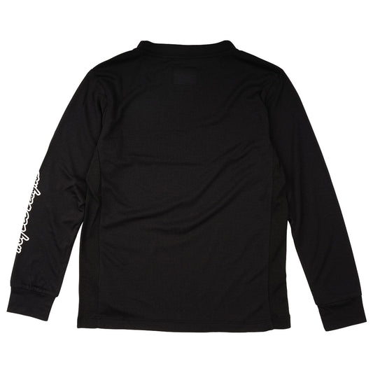 TLD Skyline Fahr-Langarm-T-Shirt für Kinder Signature, Schwarz