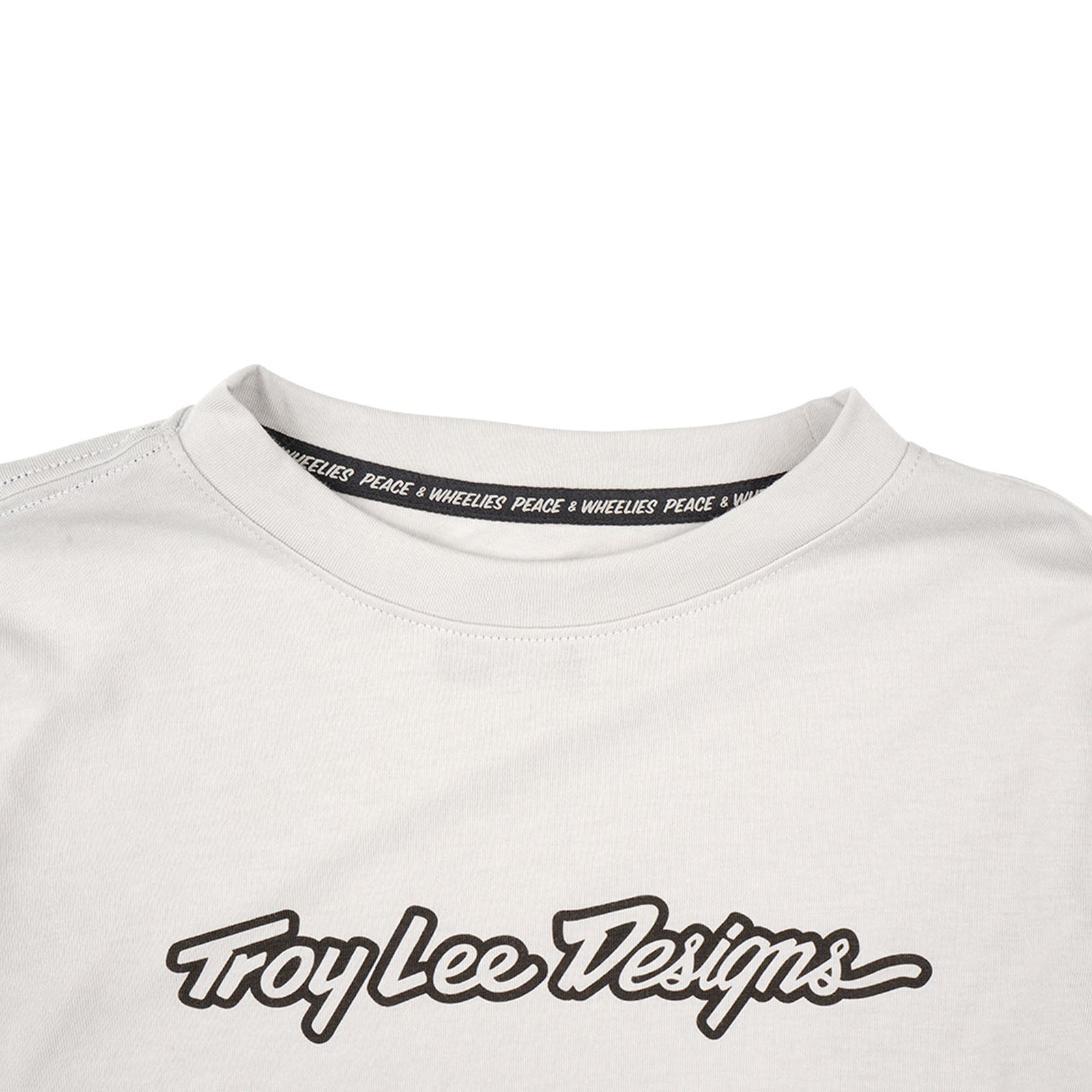 TLD Skyline Fahr-Langarm-T-Shirt für Kinder Signature, Dunstgrau