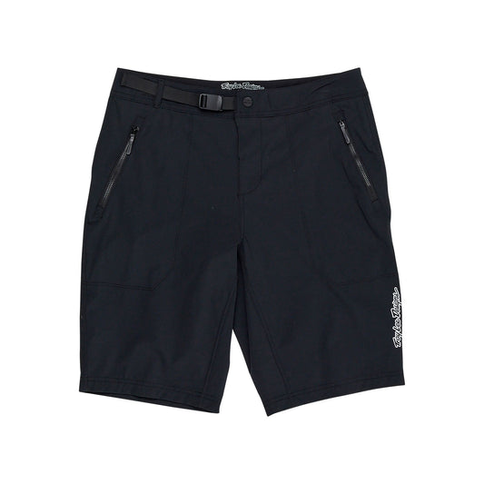 TLD Skyline Trail-Shorts für Kinder Shell Mono, Schwarz