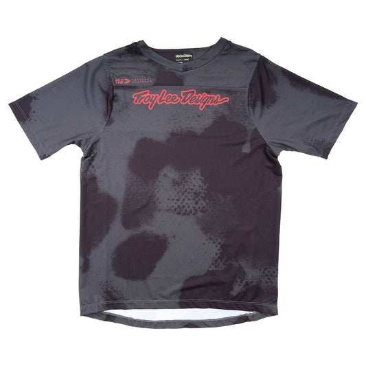 TLD Skyline Kurzarm-Trikot für Kinder Flared, Carbon