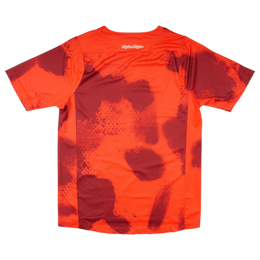 TLD Skyline Kurzarm-Trikot Flared, Feuerrot