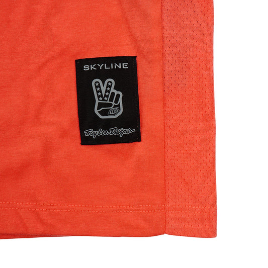 TLD Skyline Fahr-Kurzarm-T-Shirt für Kinder P&W, Melone
