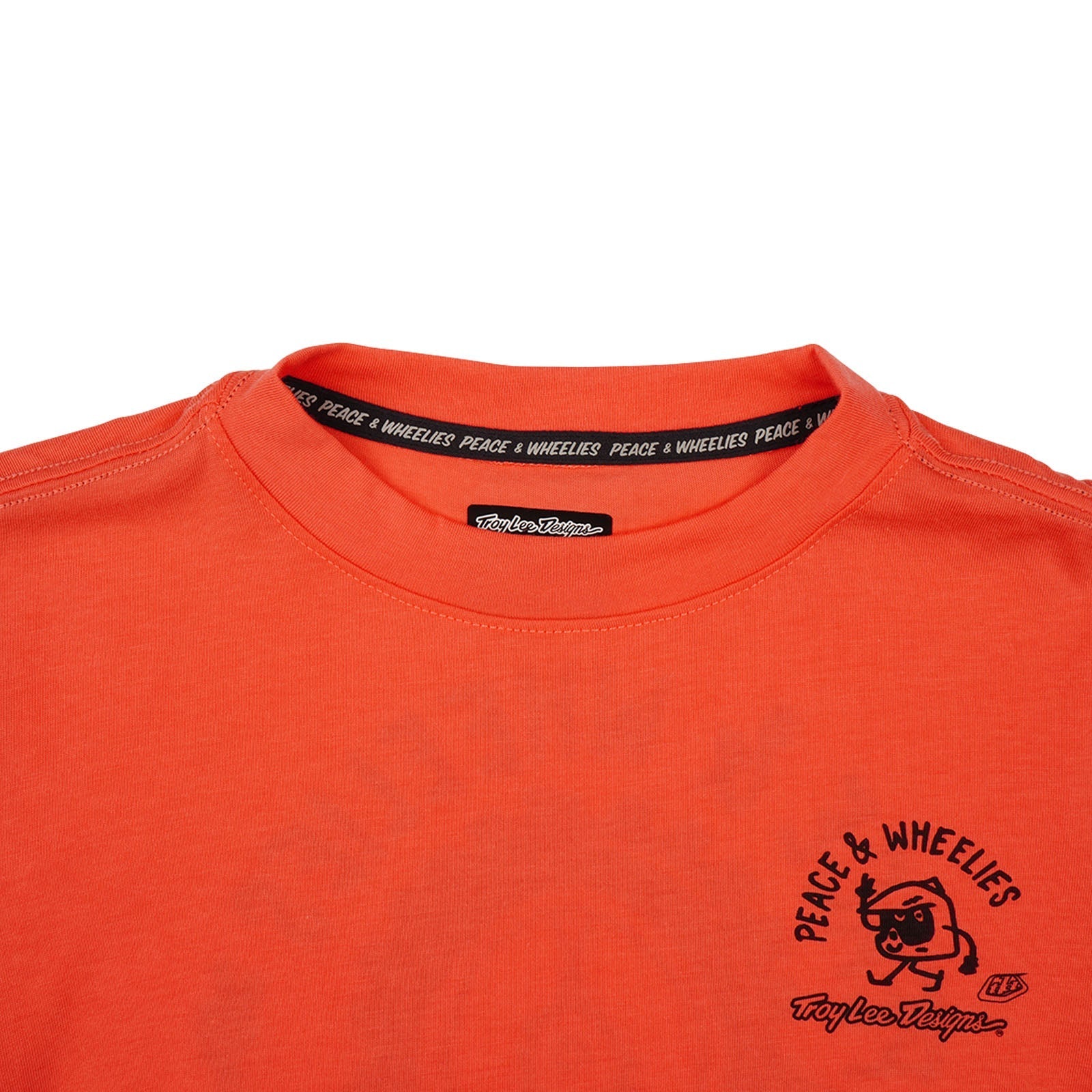 TLD Skyline Fahr-Kurzarm-T-Shirt für Kinder P&W, Melone