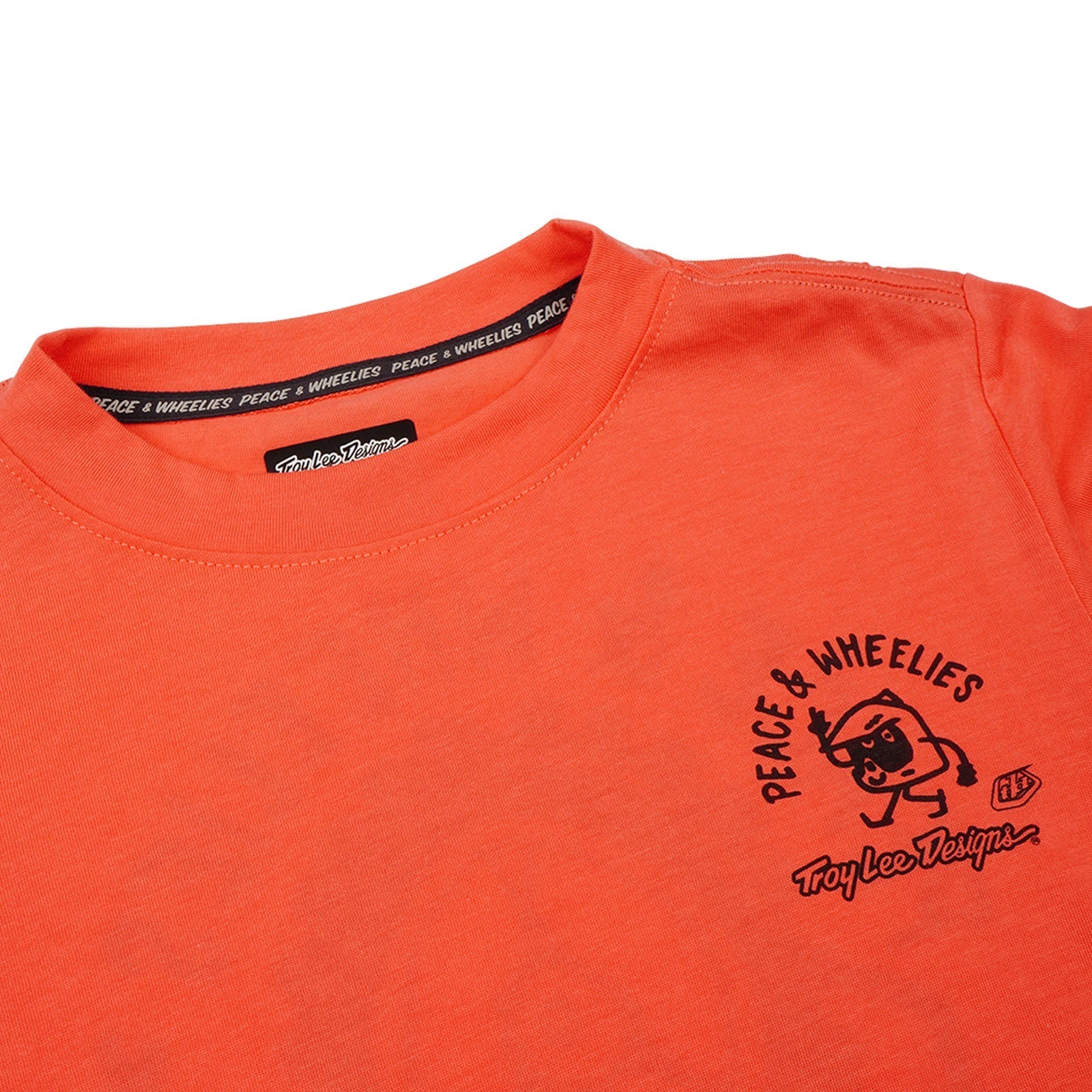 TLD Skyline Fahr-Kurzarm-T-Shirt für Kinder P&W, Melone