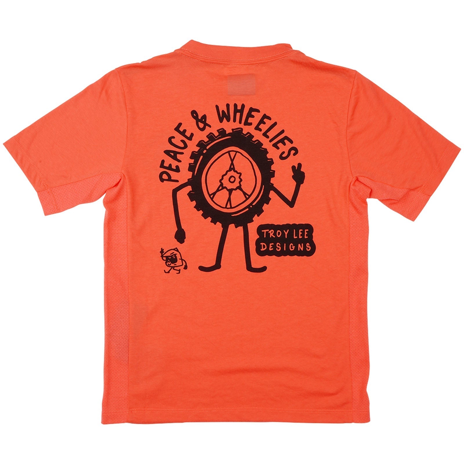 TLD Skyline Fahr-Kurzarm-T-Shirt für Kinder P&W, Melone