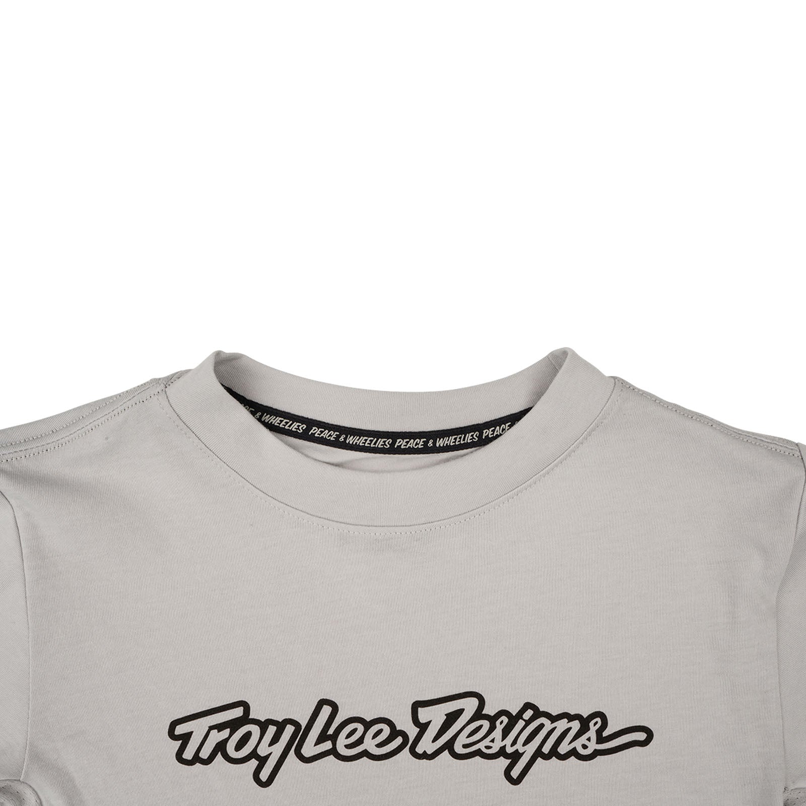 TLD Skyline Fahr-Kurzarm-T-Shirt für Kinder Signature, Dunstgrau