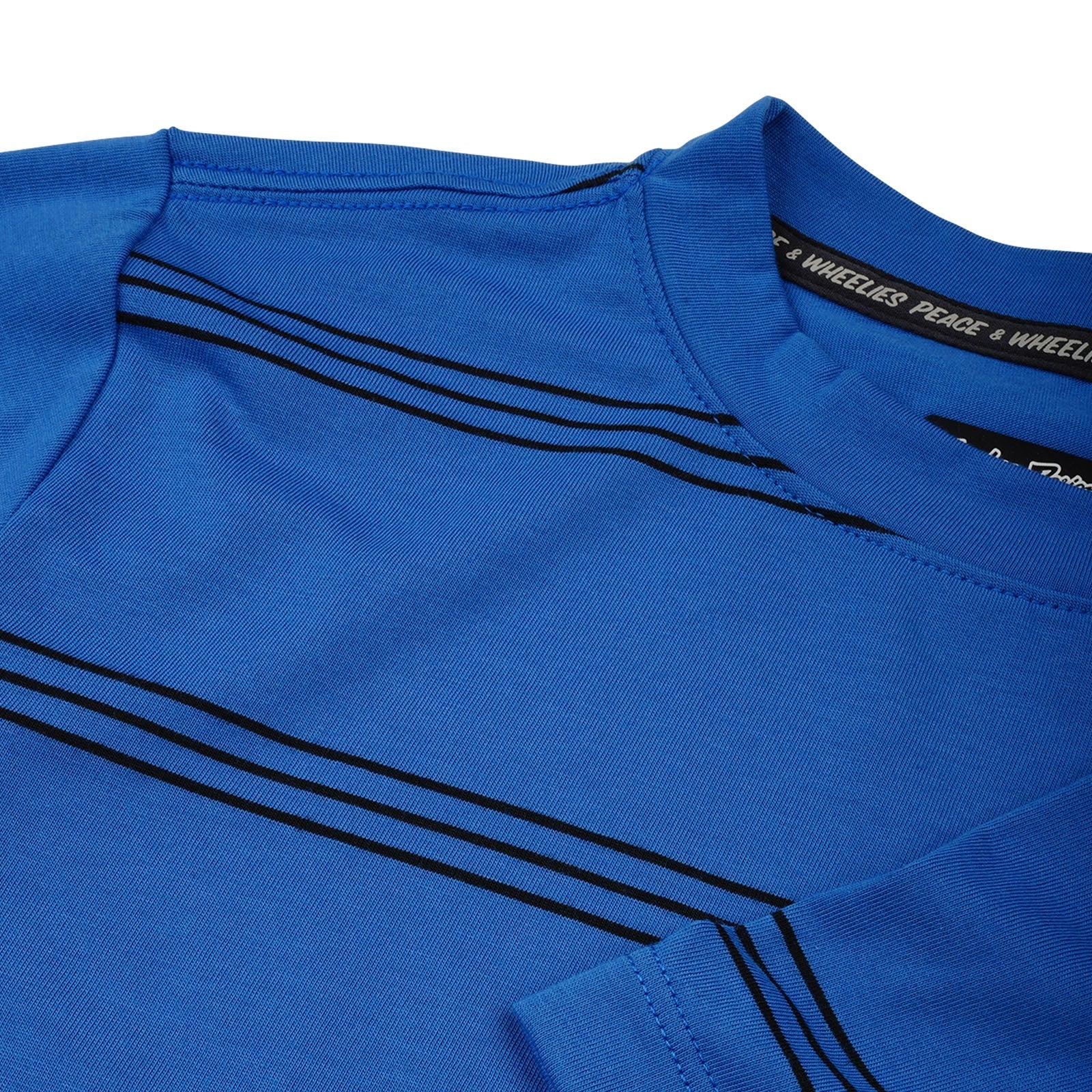 TLD Skyline Fahr-Kurzarm-T-Shirt für Kinder Washed Out, Kobaltblau