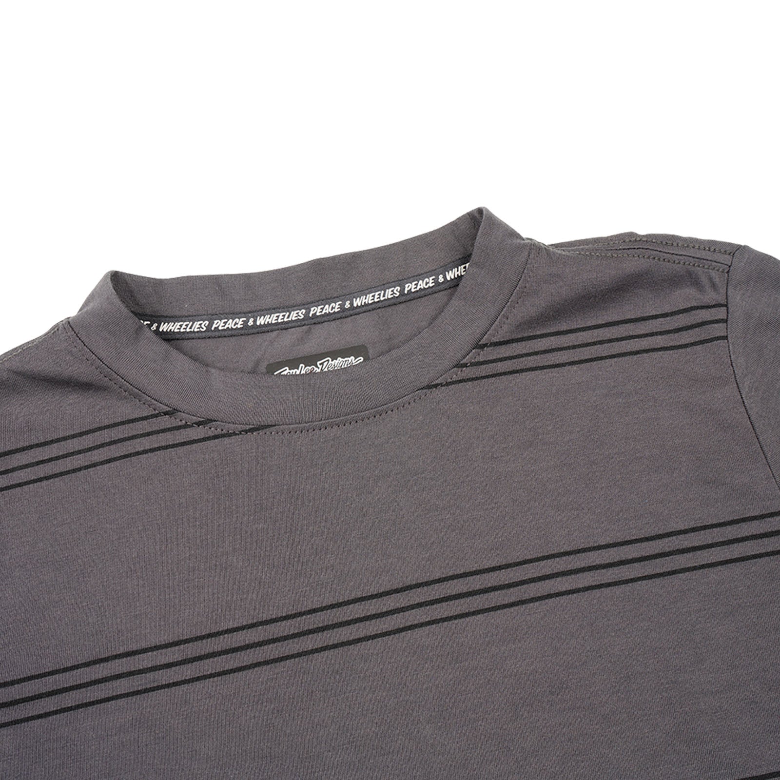 TLD Skyline Fahr-Kurzarm-T-Shirt für Kinder Washed Out, Rauchgrau
