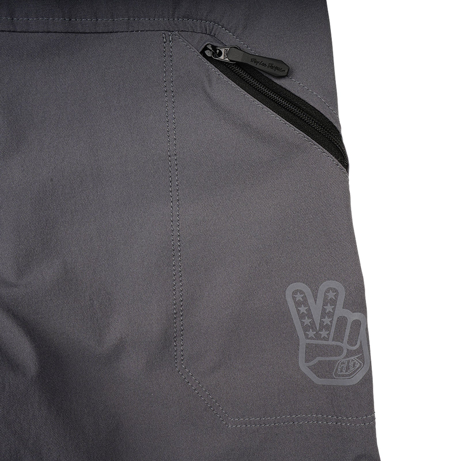 TLD Skyline Trail-Shorts für Kinder Shell Mono, Stahlblau