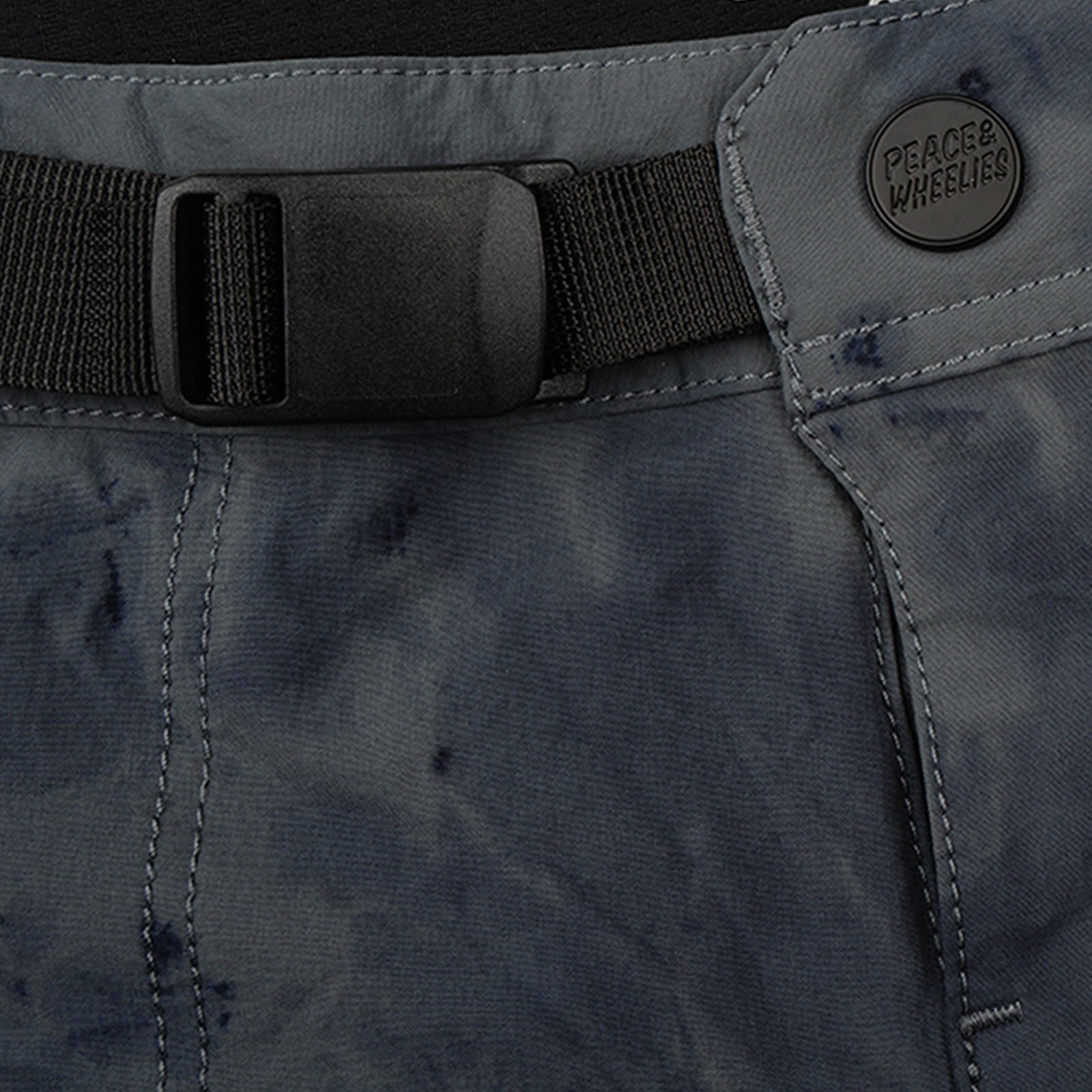 TLD Skyline Trail-Shorts für Kinder Shell Washed Out, Regenwolkengrau