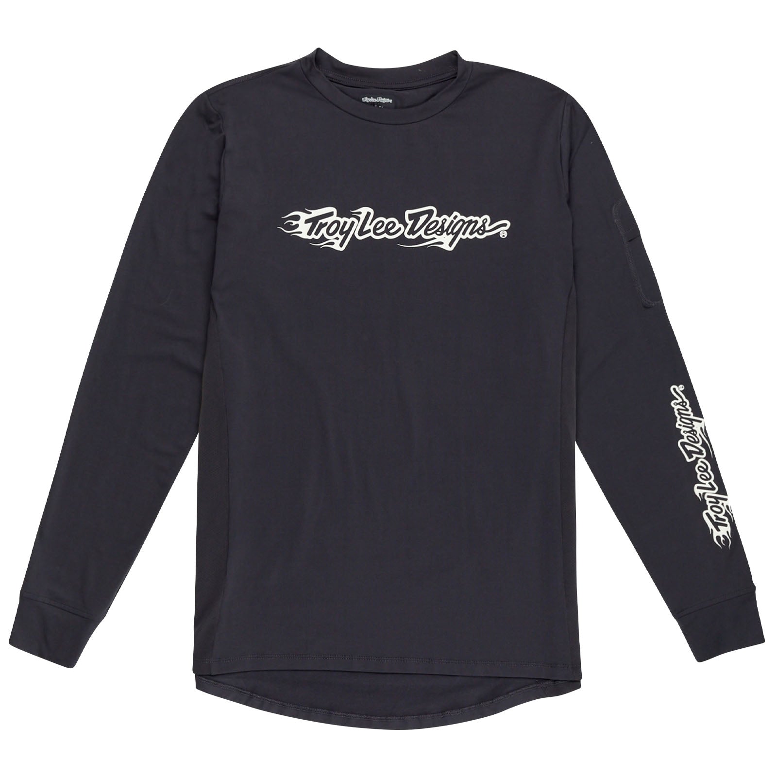 TLD Ruckus Fahr-Langarm-T-Shirt für Kinder Burn Out, Carbon