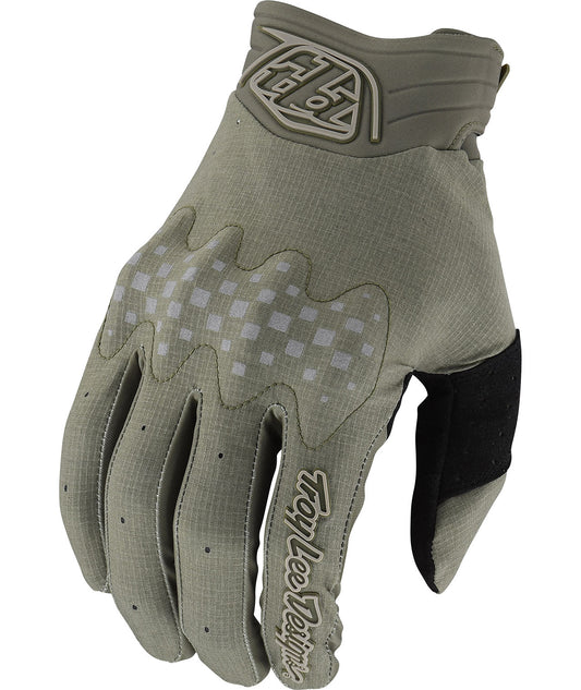 TLD Gambit-Handschuhe Solid, Olivgrün