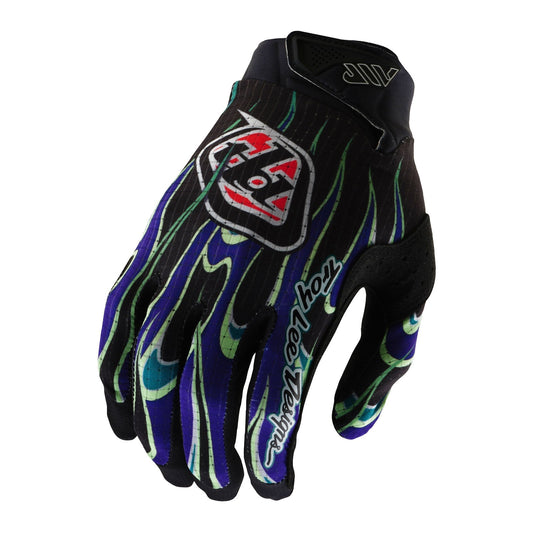 TLD Air-Handschuhe Torched, Schwarz/Lila