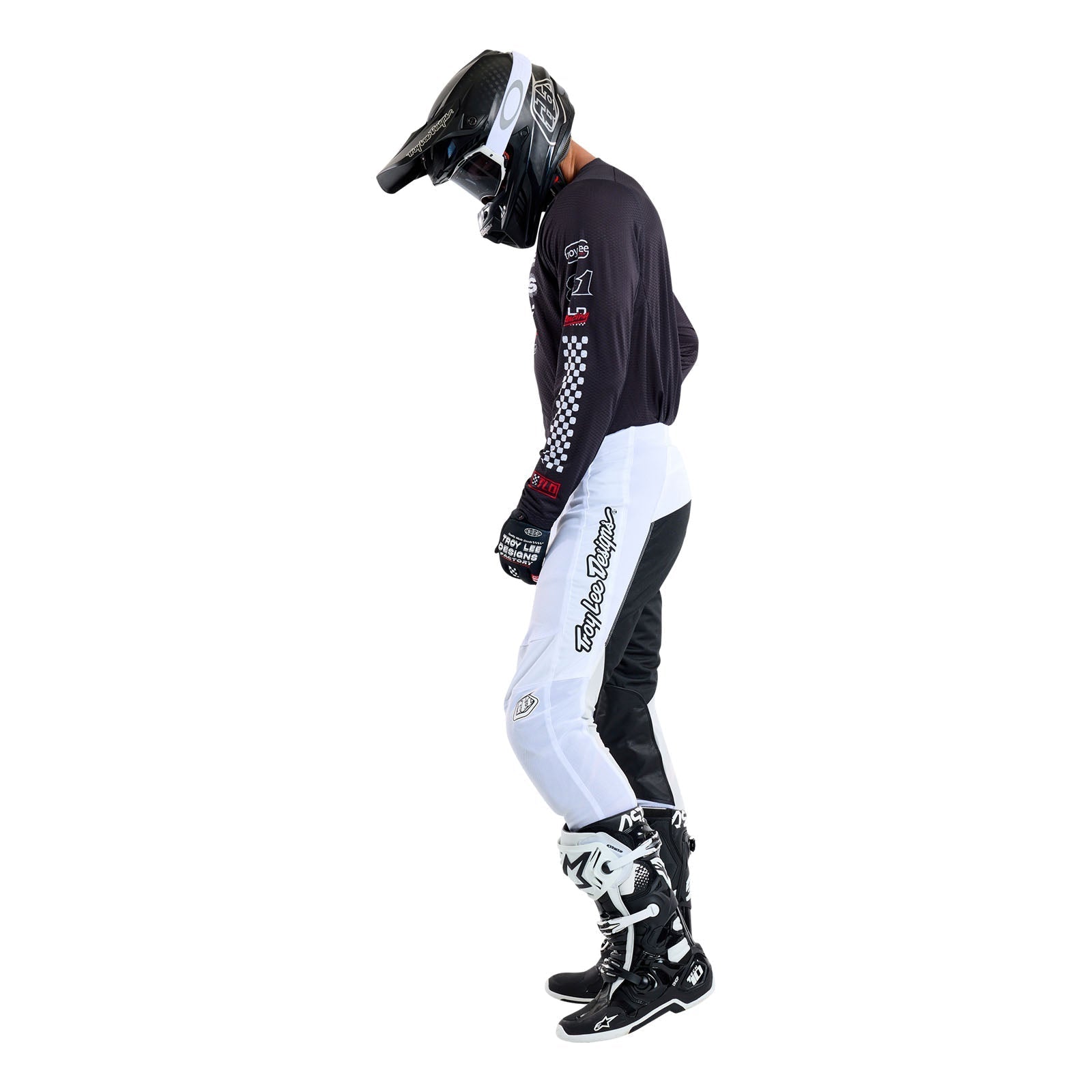 TLD GP Pro Air-Trikot Factory, Schwarz