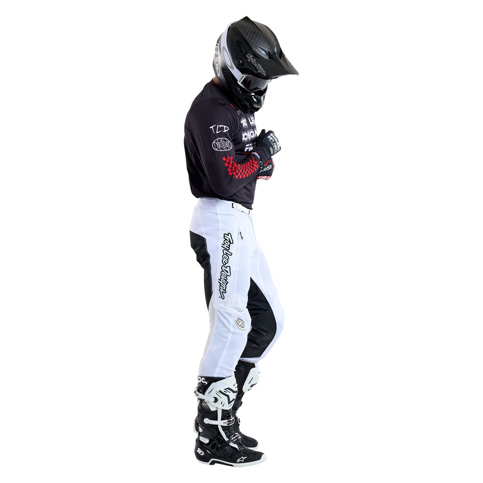 TLD GP Pro Air-Trikot Factory, Schwarz